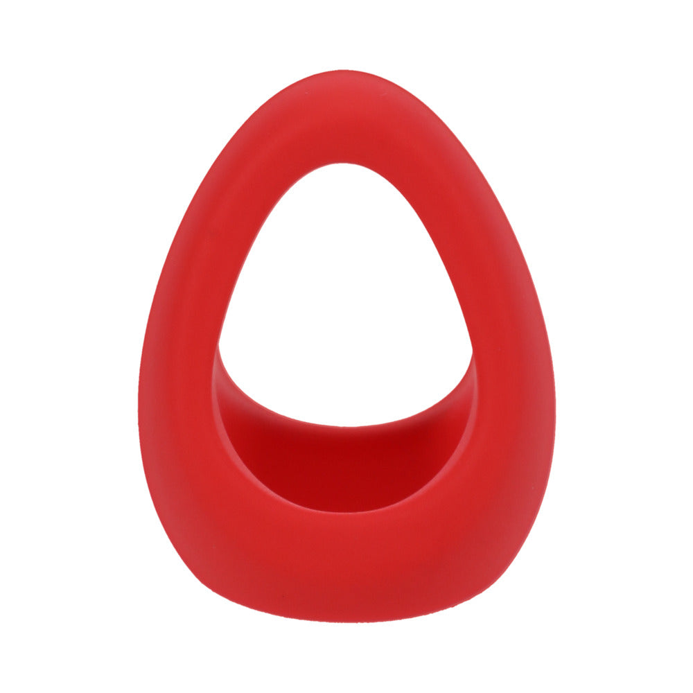 Tantus Stirrup C-Ring Cock and Ball Sling – Crimson