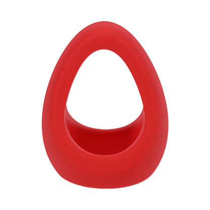 Tantus Stirrup C-Ring Cock and Ball Sling – Crimson