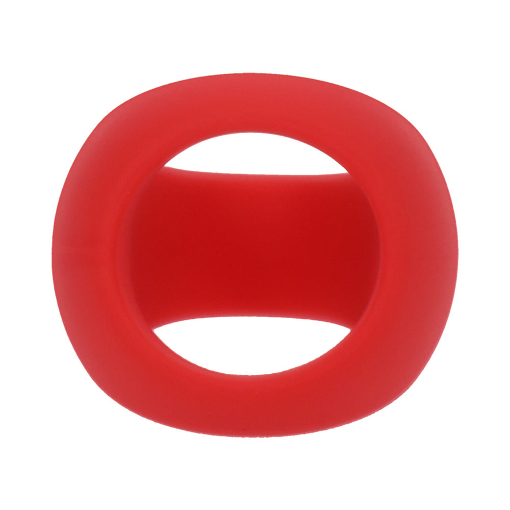 Tantus Stirrup C-Ring Cock and Ball Sling – Crimson