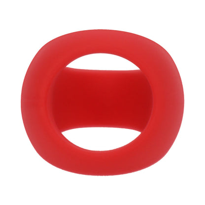 Tantus Stirrup C-Ring Cock and Ball Sling – Crimson