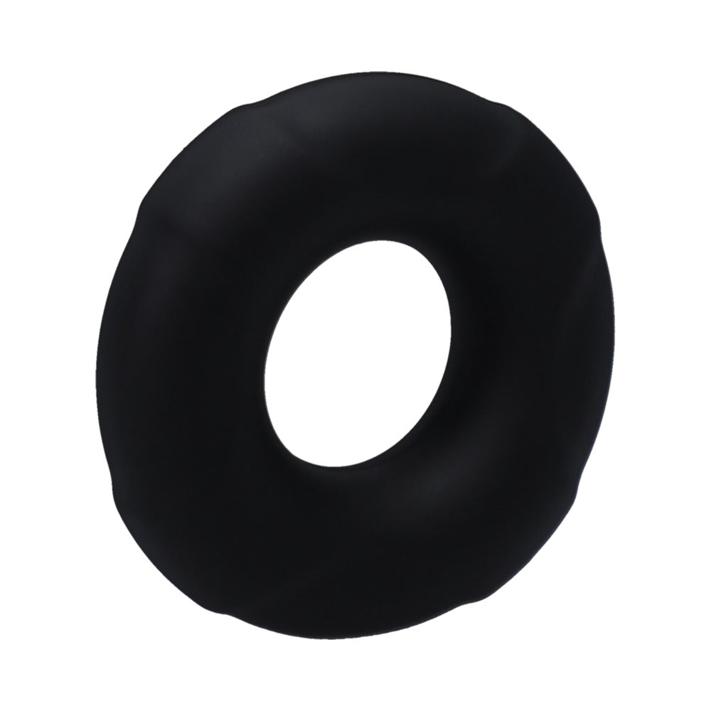 Tantus Buoy C-Ring Small Silicone Ring – Black