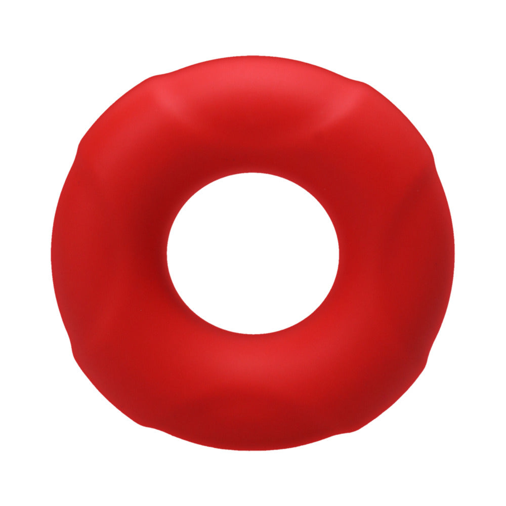 Tantus Buoy C-Ring Small Silicone Ring – Crimson