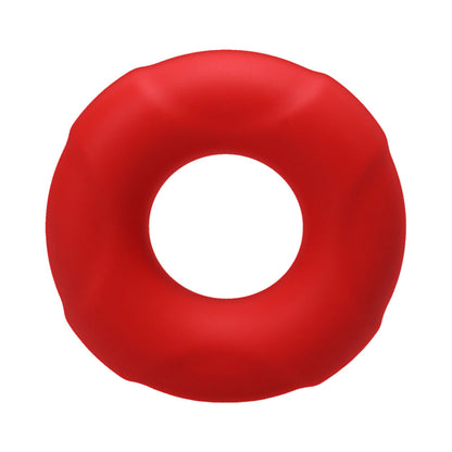 Tantus Buoy C-Ring Small Silicone Ring – Crimson