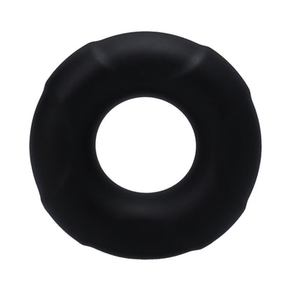 Tantus Buoy C-Ring Medium Silicone Delay Ring - Black