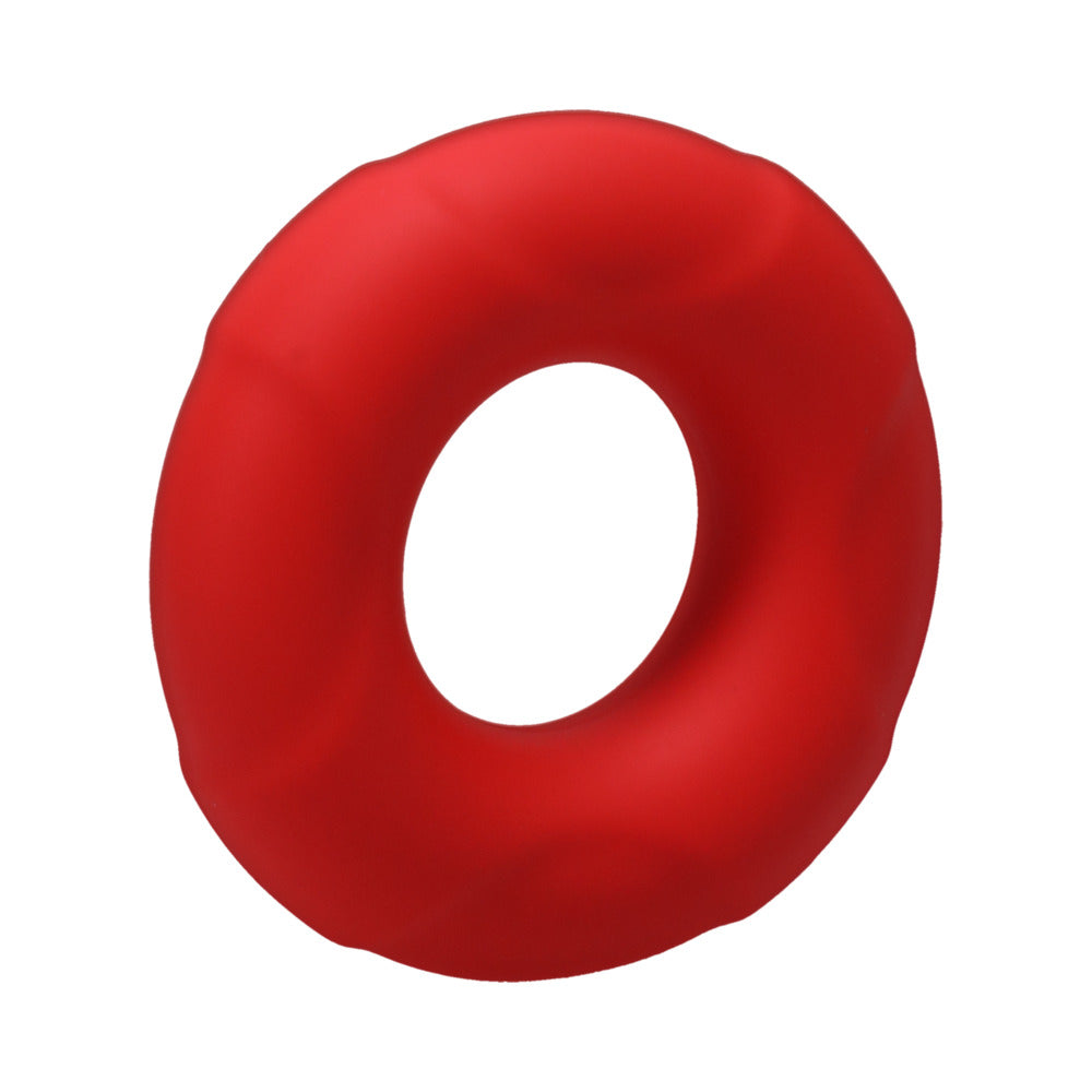 Tantus Buoy C-Ring Medium Silicone Ring – Crimson