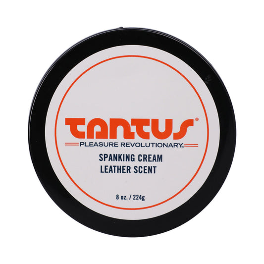 Tantus Apothecary Spanking Cream – Leather Scent – 8 oz