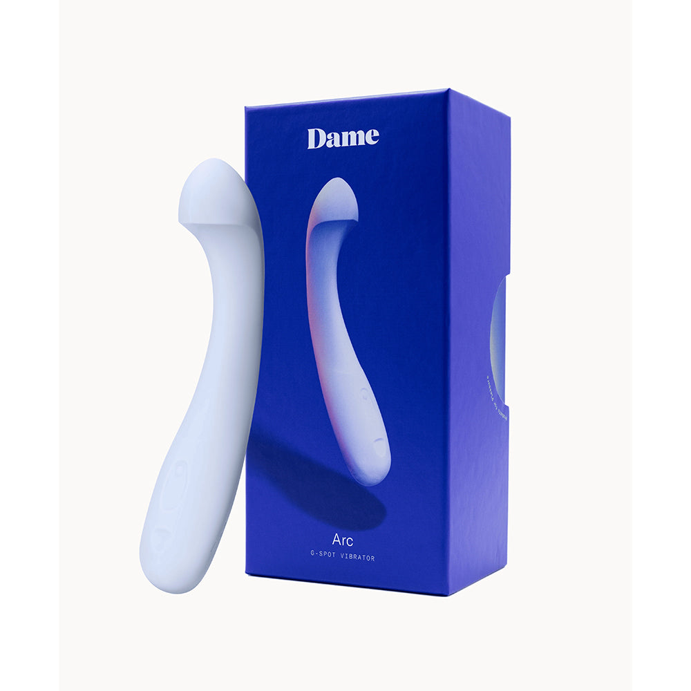 Dame Arc G-Spot Vibrator – Blue – Waterproof with 5 Intensity Levels