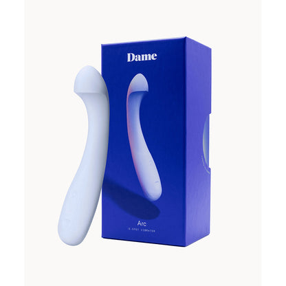 Dame Arc G-Spot Vibrator – Blue – Waterproof with 5 Intensity Levels