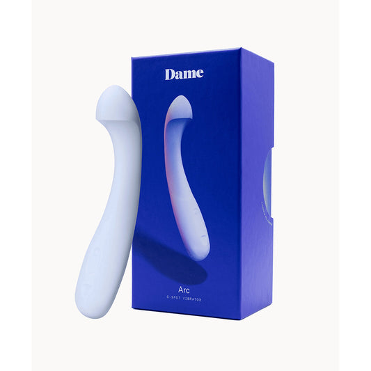 Dame Arc G-Spot Vibrator – Blue – Waterproof with 5 Intensity Levels