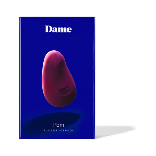 Dame Pom Flexible Vibrator – Purple – Waterproof with 5 Intensity Levels