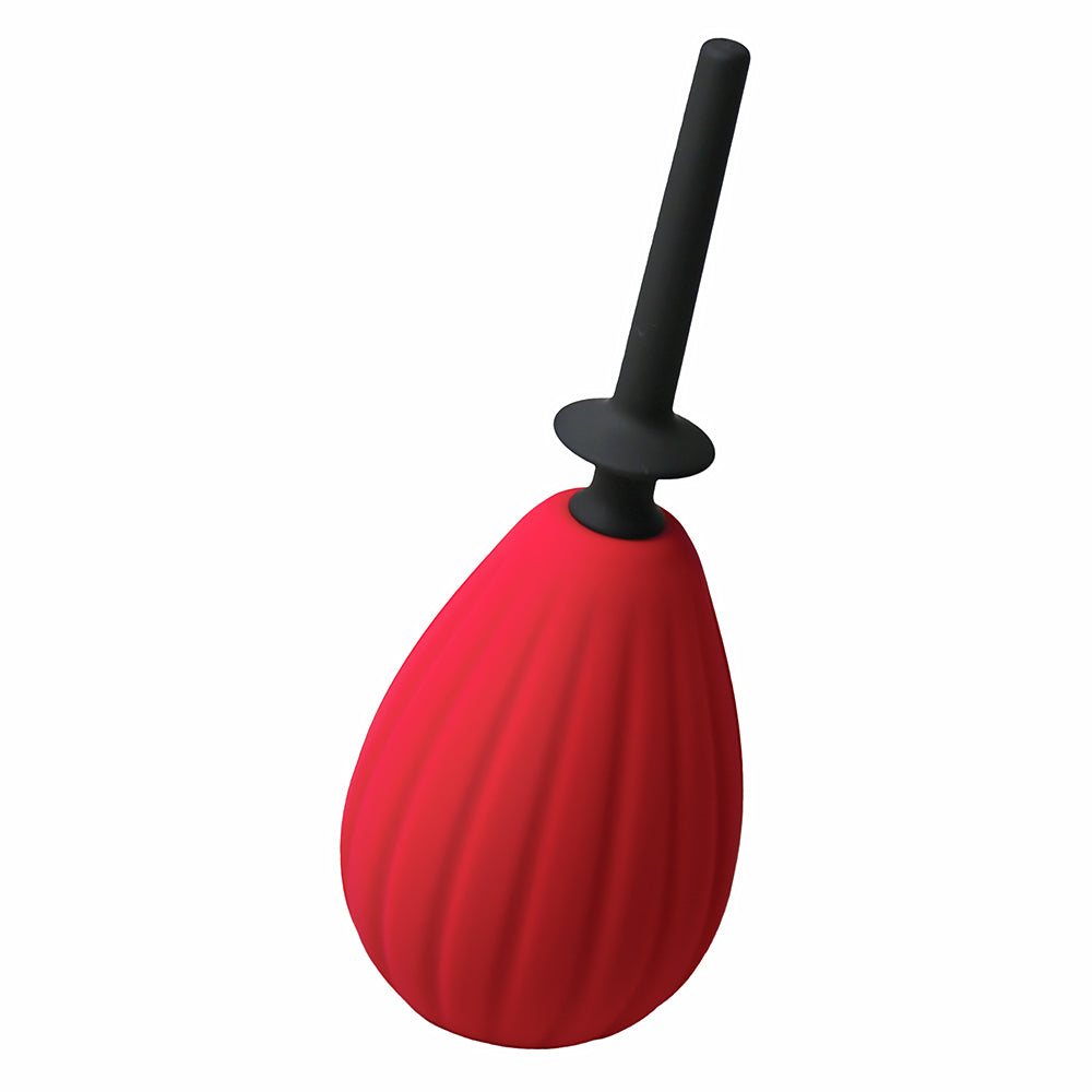 Aneros Prelude Enema Bulb – Red – Medical-Grade Silicone