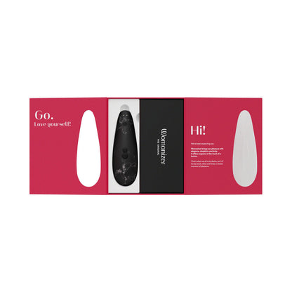 Womanizer Marilyn Monroe Classic 2 Clitoral Stimulator with Pleasure Air Technology - Black Marble