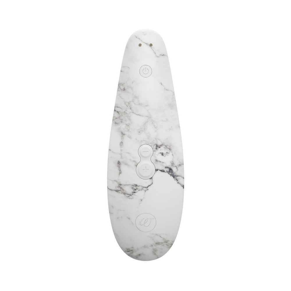 Womanizer Marilyn Monroe Classic 2 Clitoral Stimulator with Pleasure Air Technology - White Marble