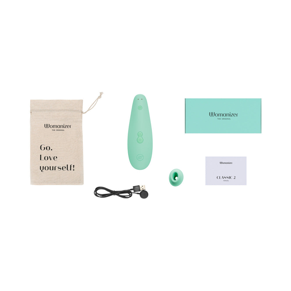 Womanizer Marilyn Monroe Classic 2 Special Edition Clitoral Stimulator - Teal