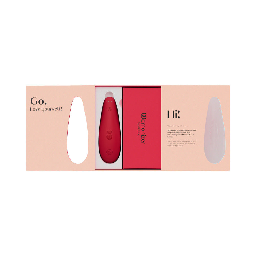Womanizer Marilyn Monroe Classic 2 Special Edition Clitoral Stimulator – Vivid Red