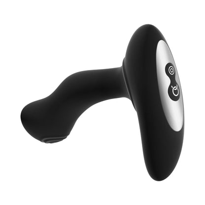 Forto Thumper Rechargeable Remote-Controlled Silicone Thumping Anal Vibrator – Black