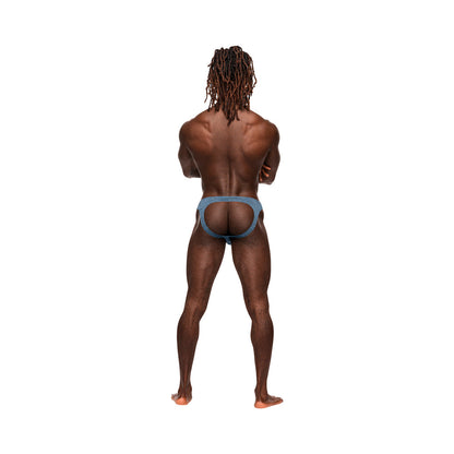 Male Power Inter-Mingle Moonshine Jock Brief – Blue