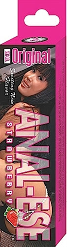 Anal-Ese Cream Strawberry Flavor – Anal Lubricant 1.5 Oz