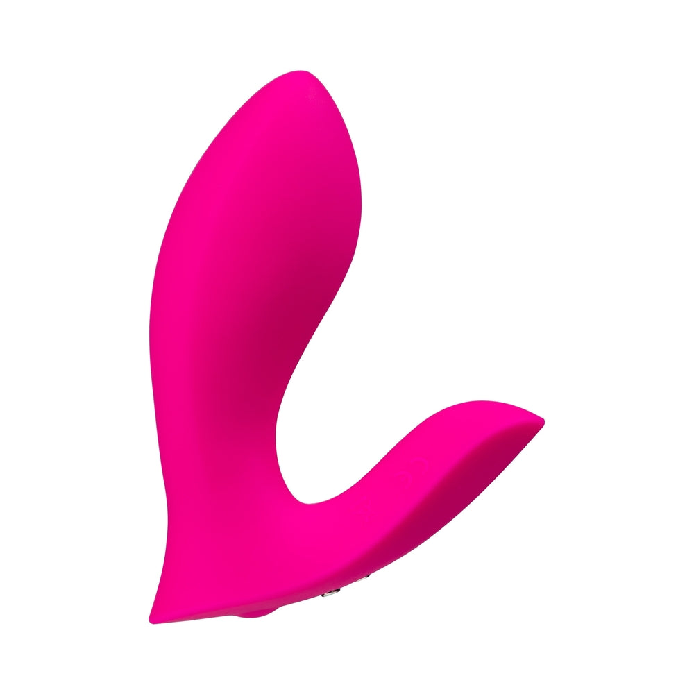 Lovense Flexer App-Controlled Wearable Panty Vibrator – Hot Pink