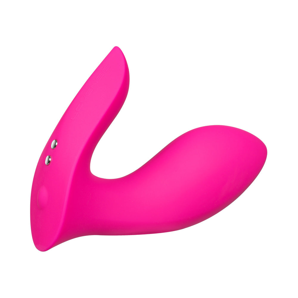 Lovense Flexer App-Controlled Wearable Panty Vibrator – Hot Pink
