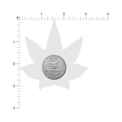 Pastease Indica Pot Leaf Nipple Pasties – Green, Waterproof Adhesive
