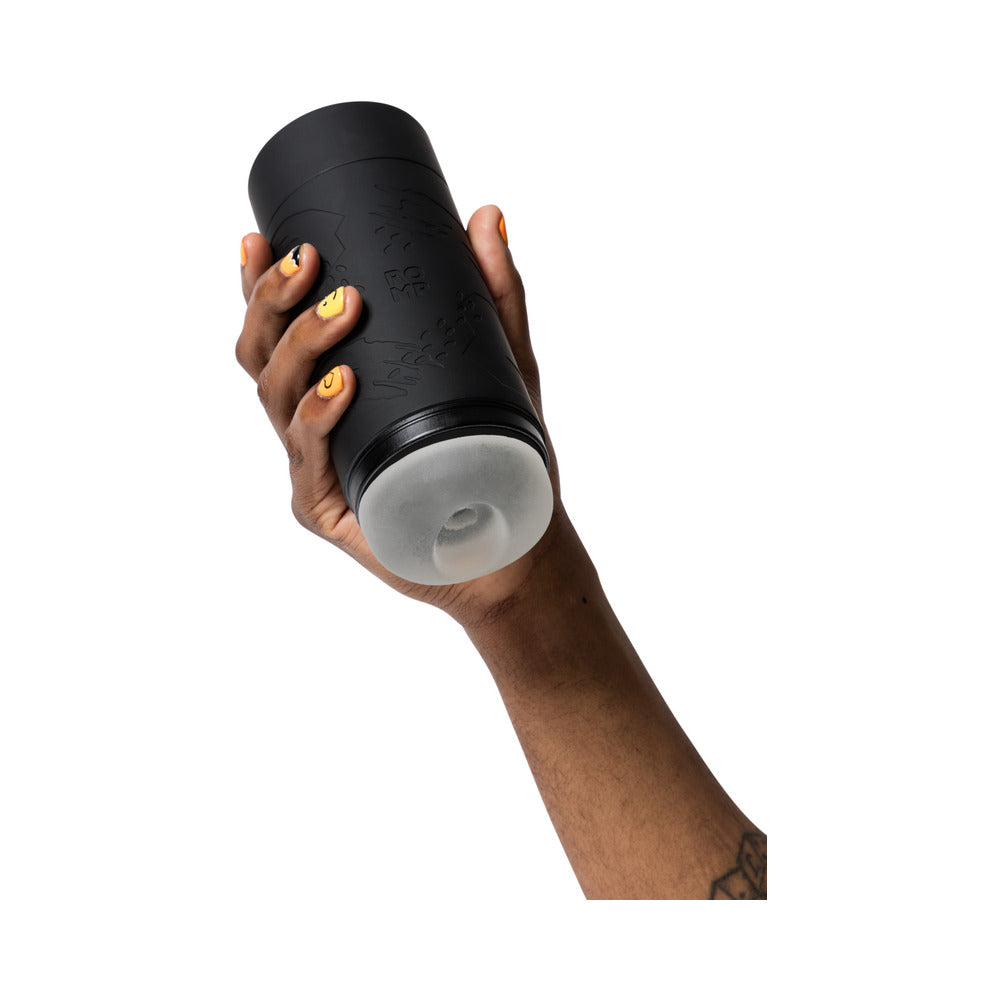ROMP Dash Manual Stroker – Black – Skin-Soft Suction Control