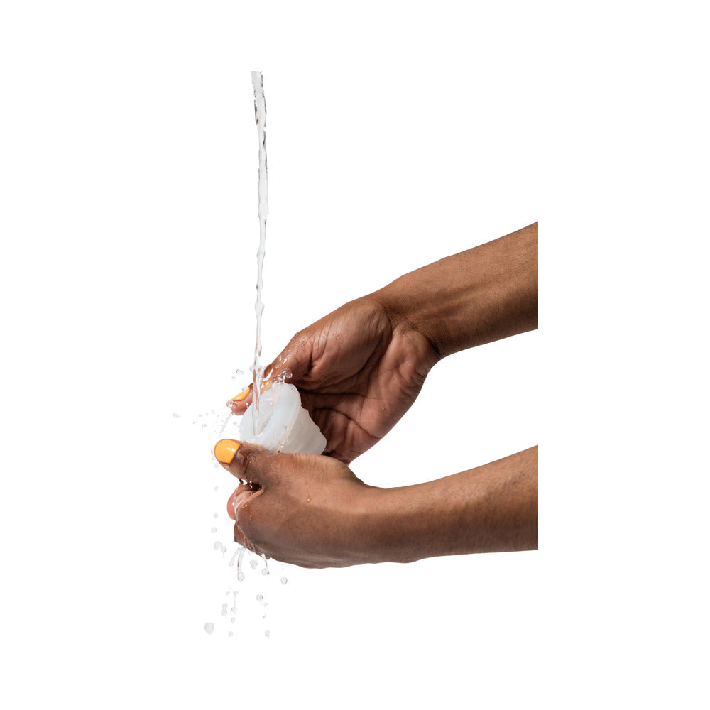 ROMP Mosh Compact Reversible Manual Stroker – Clear