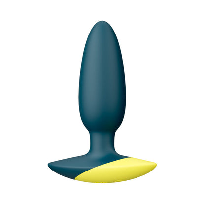 ROMP Bass Rechargeable Vibrating Anal Plug - Dark Green
