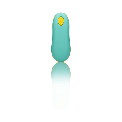 ROMP Cello Rechargeable Remote-Controlled G-Spot Egg Vibrator - Light Teal