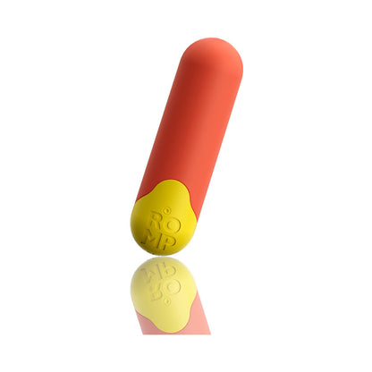 ROMP Riot Rechargeable Bullet Vibrator - Light Orange - 6 Speeds, Splashproof