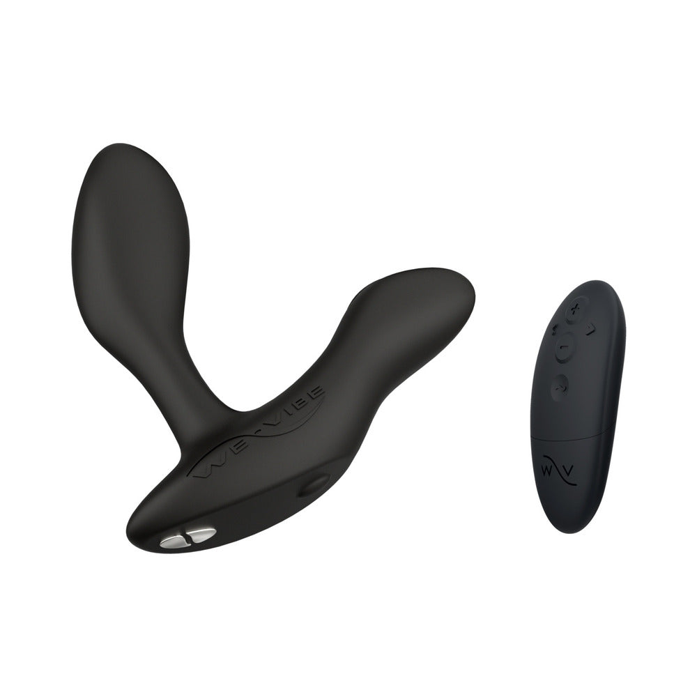 We-Vibe Vector+ Adjustable Dual Stimulation Prostate Massager - Charcoal Black