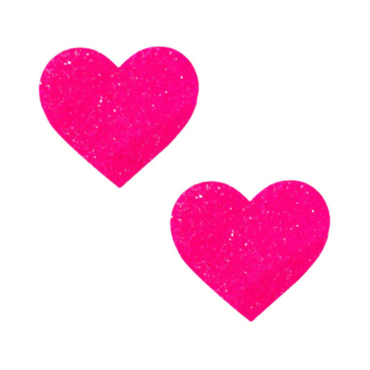 Neva Nude Nipztix Super Sparkle Pasties – Watermelly Pink, Set of 2
