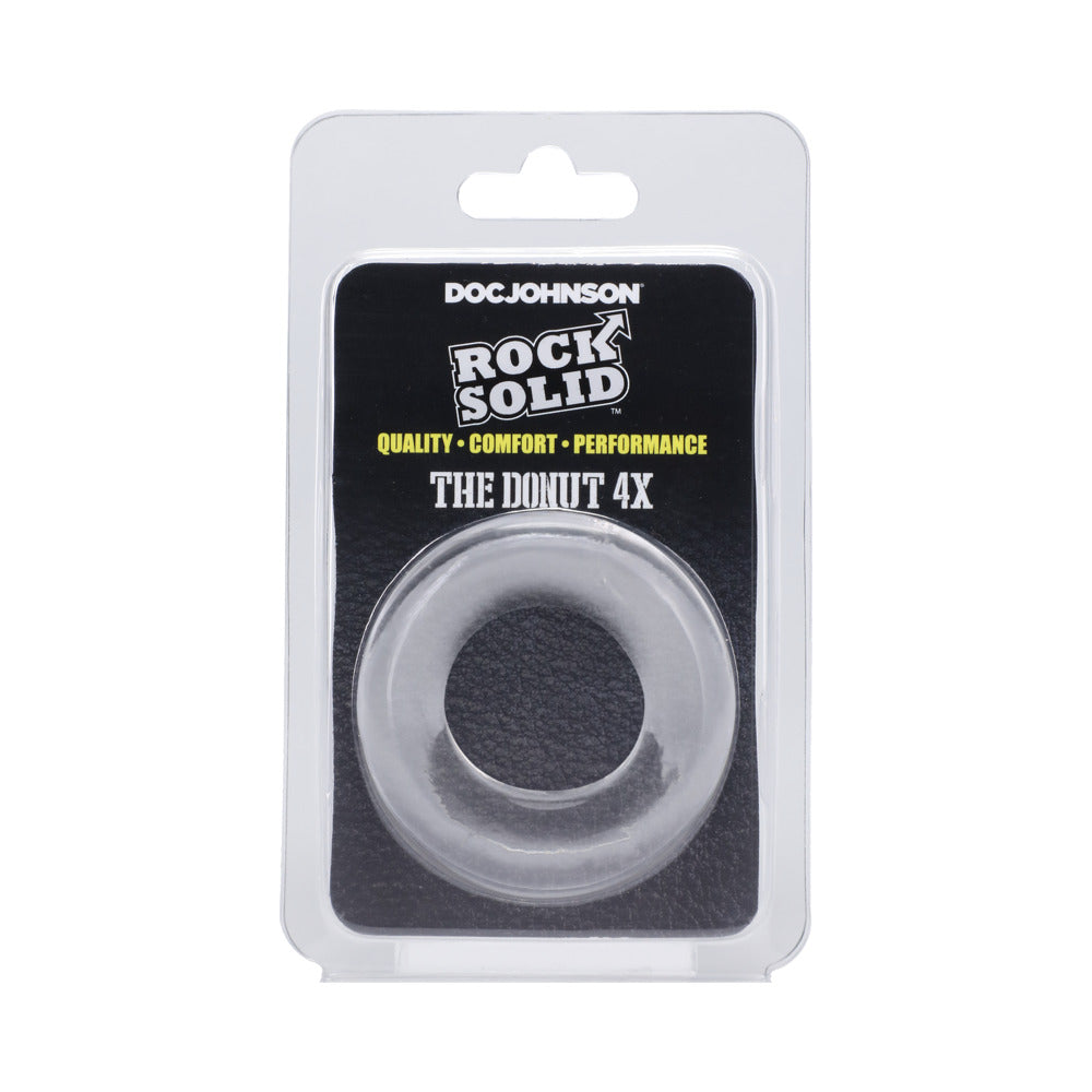 Rock Solid The Donut C-Ring – Clear – Prolongs Erection