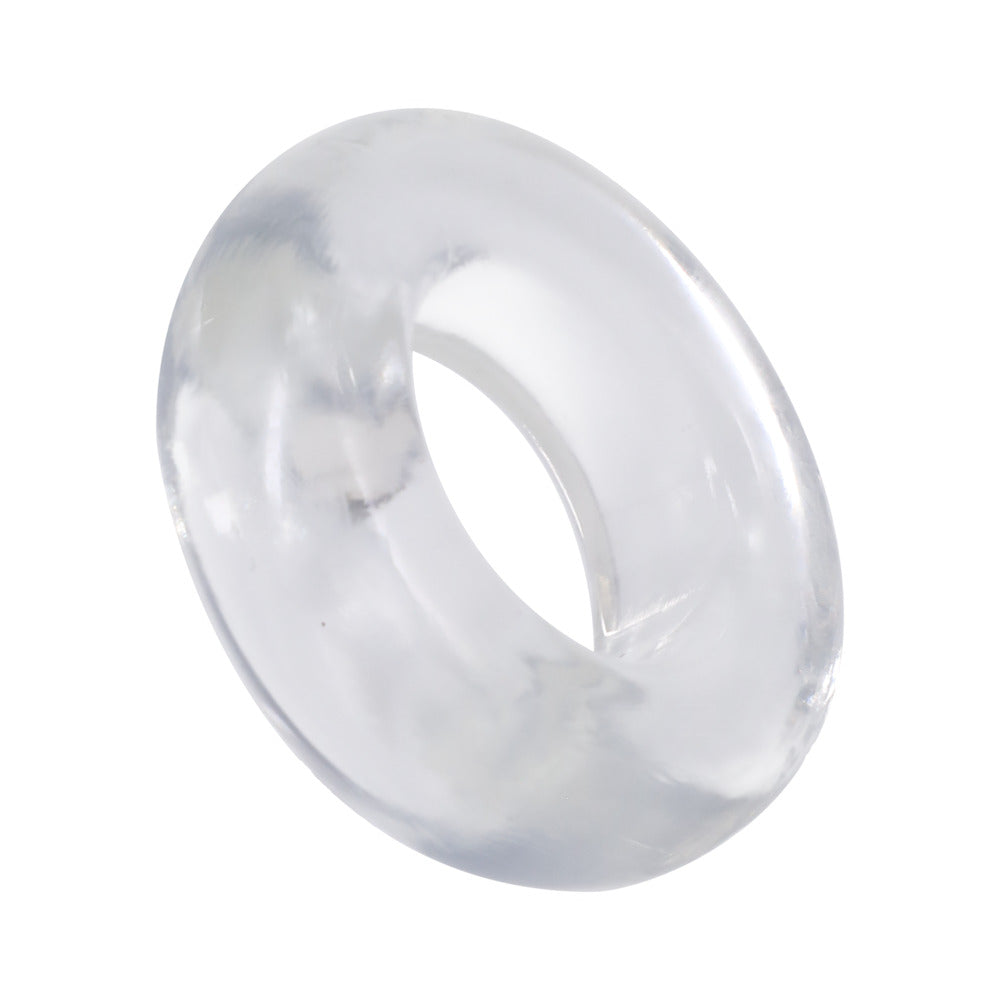 Rock Solid The Donut C-Ring – Clear – Prolongs Erection