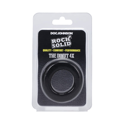 Rock Solid The Donut C-Ring – Black – Prolongs Erection and Delays Ejaculation