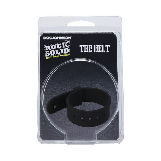 Rock Solid The Belt Adjustable Silicone C-Ring - Black