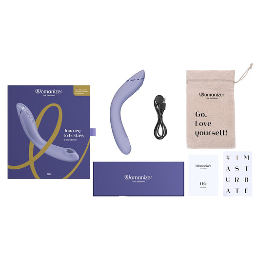 Womanizer OG Rechargeable G-Spot Pleasure Air Stimulator – Lilac