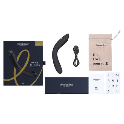 Womanizer OG G-Spot Pleasure Air Stimulator with Vibrations - Dark Grey