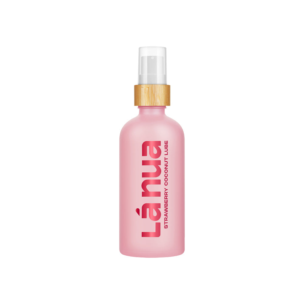 La Nua Strawberry Coconut Water-Based Lubricant 3.4 oz – Light Pink