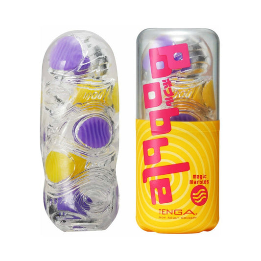 Tenga Bobble Magic Marbles - Stroker with Dynamic Sensations - Yellow