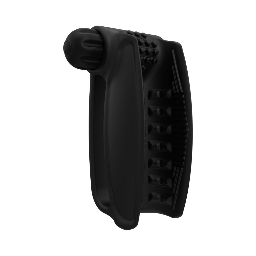 Bathmate Hand Vibe Masturbator – Ergonomic Vibrating Sleeve – Black