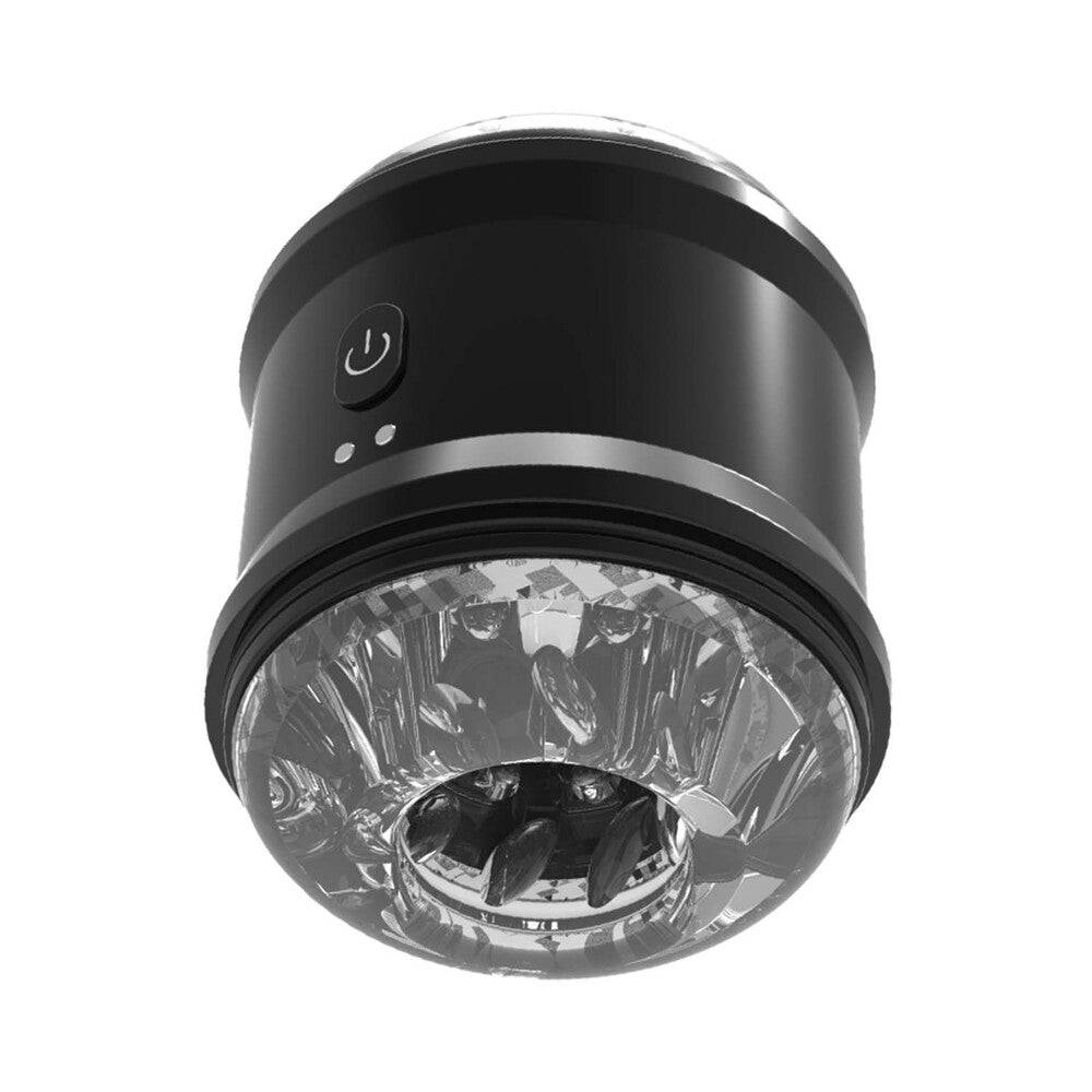 Nasstoys Dynamo Rechargeable Vibrating Masturbator Cylinder – Black