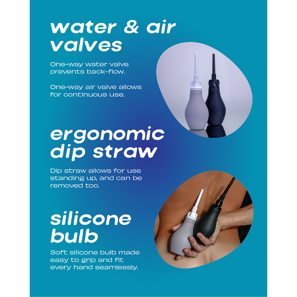 Du Douche Midnight Douching Kit – Black