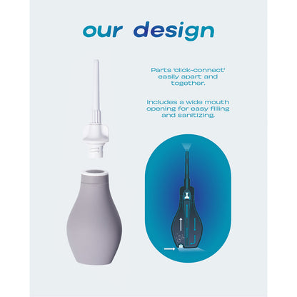 Du Douche Midnight Douching Kit – Black