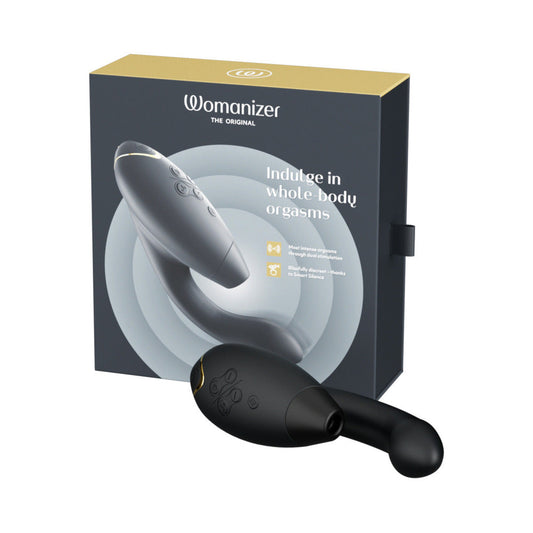 Womanizer Duo 2 Premium Rabbit Toy – Black