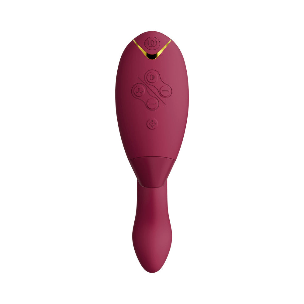 Womanizer Duo 2 Bordeaux - Premium Rabbit Toy with Clitoral Stimulator and G-Spot Vibrator