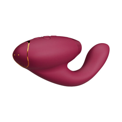 Womanizer Duo 2 Bordeaux - Premium Rabbit Toy with Clitoral Stimulator and G-Spot Vibrator