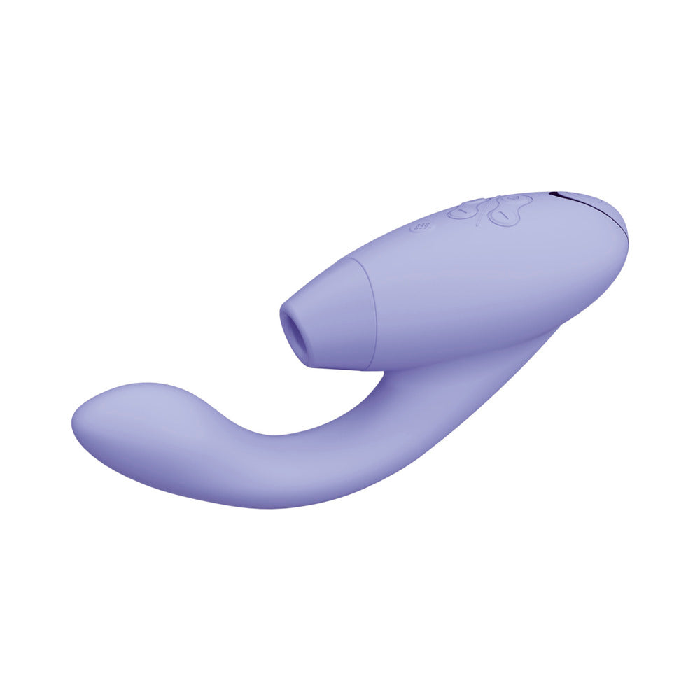 Womanizer Duo 2 Rechargeable Dual Stimulation Pleasure Air and G-Spot Vibrator - Lilac
