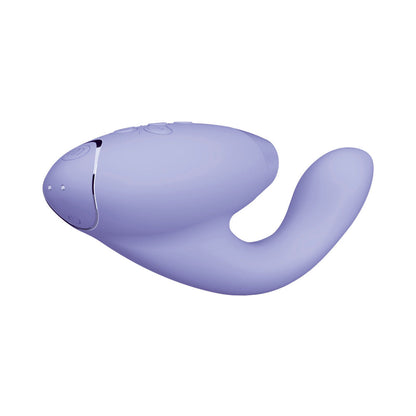Womanizer Duo 2 Rechargeable Dual Stimulation Pleasure Air and G-Spot Vibrator - Lilac