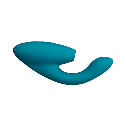 Womanizer DUO 2 Rechargeable Dual Stimulation Vibrator – Petrol